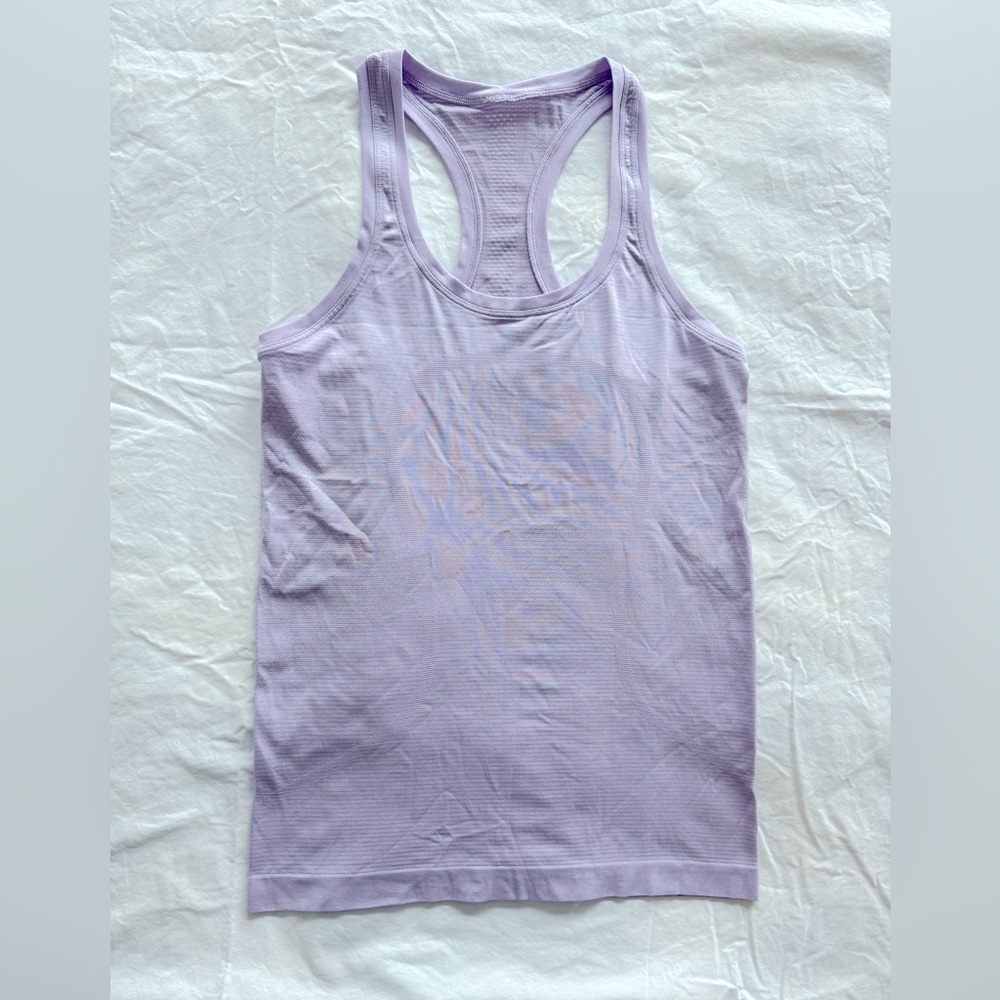 Lululemon Swiftly Tech Racerback Tank Top 2.0, Lilac, Size 6